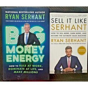 Ryan Serhant Books (2) LIKE NEW